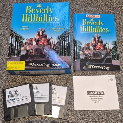 The Beverly Hillbillies (1993) - IBM PC 3,5'' Disk (x3) - Big Box komplett CIB EX