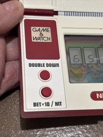 Nintendo Game and Watch Black Jack Handheld BJ-60 Multi-Screen Tested