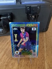 Topps Chrome Pau Cubarsi Future Stars #196 FC Barcelona Rookie Card /75. rookie card picture