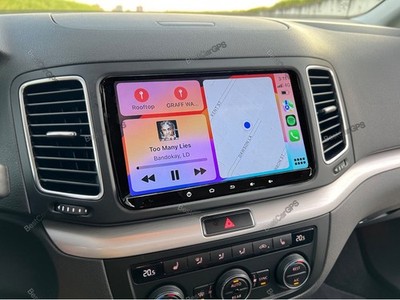 2+64G For SEAT Alhambra 2010-2014 Carplay Touch Screen Radio 9''Android 15 GPS FM