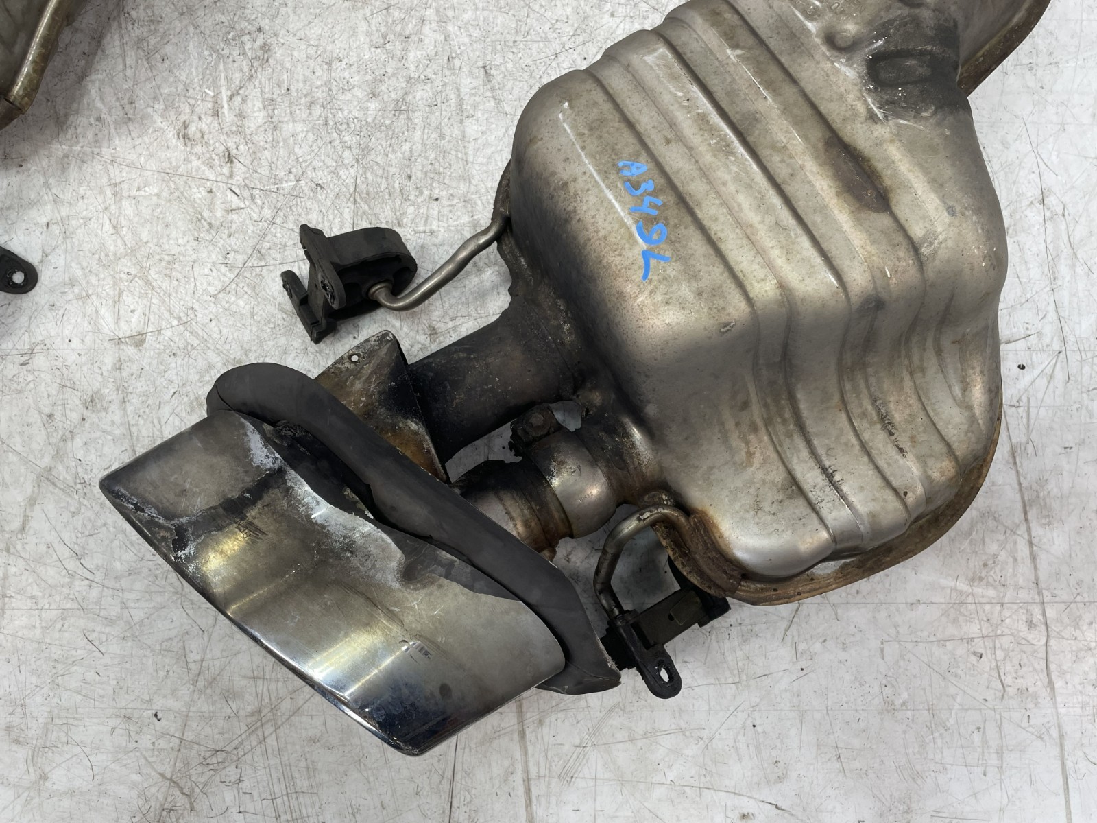 ✅ 13-17 OEM Bentley Continental GT 4.0L V8 Rear Right Left Exhaust Mufflers SET