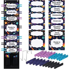 57 Pcs Student Behavior Clip Chart for Classroom Behavior Management Track Re...