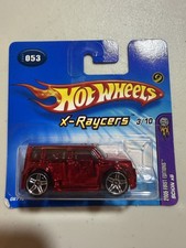 Hot Wheels 2005 First Editions X-Raycers Scion xB 3/10 #053 Red Short Card NOC