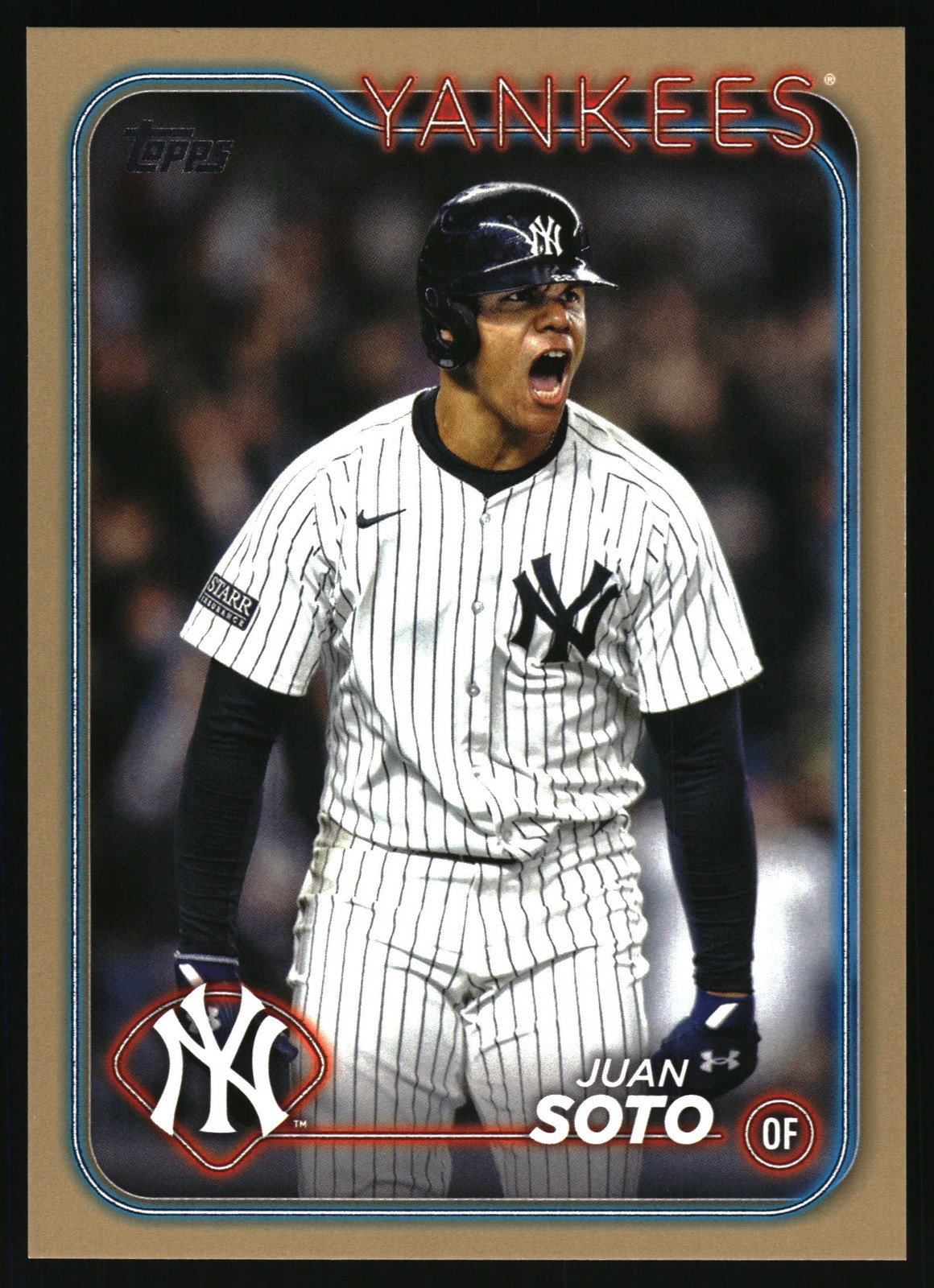 2024 Topps Update #US1 Juan Soto Gold #/2024