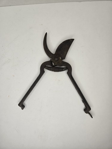 Vintage SW Drop Forged 9.25” Pruning Shears Made In Italy Locking Handles - Picture 12 of 24