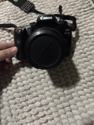 Canon EOS Elan 7  35mm Shutter SLR Camera With A Tamron AF Aspherican XR (IF)