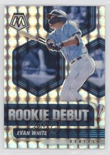 2021 Panini Mosaic Rookie Debut Mosaic Prizm Evan White #RD19 10tl