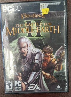 Lord of the Rings The Battle for Middle Earth 2 PC CD Missing Disc 1