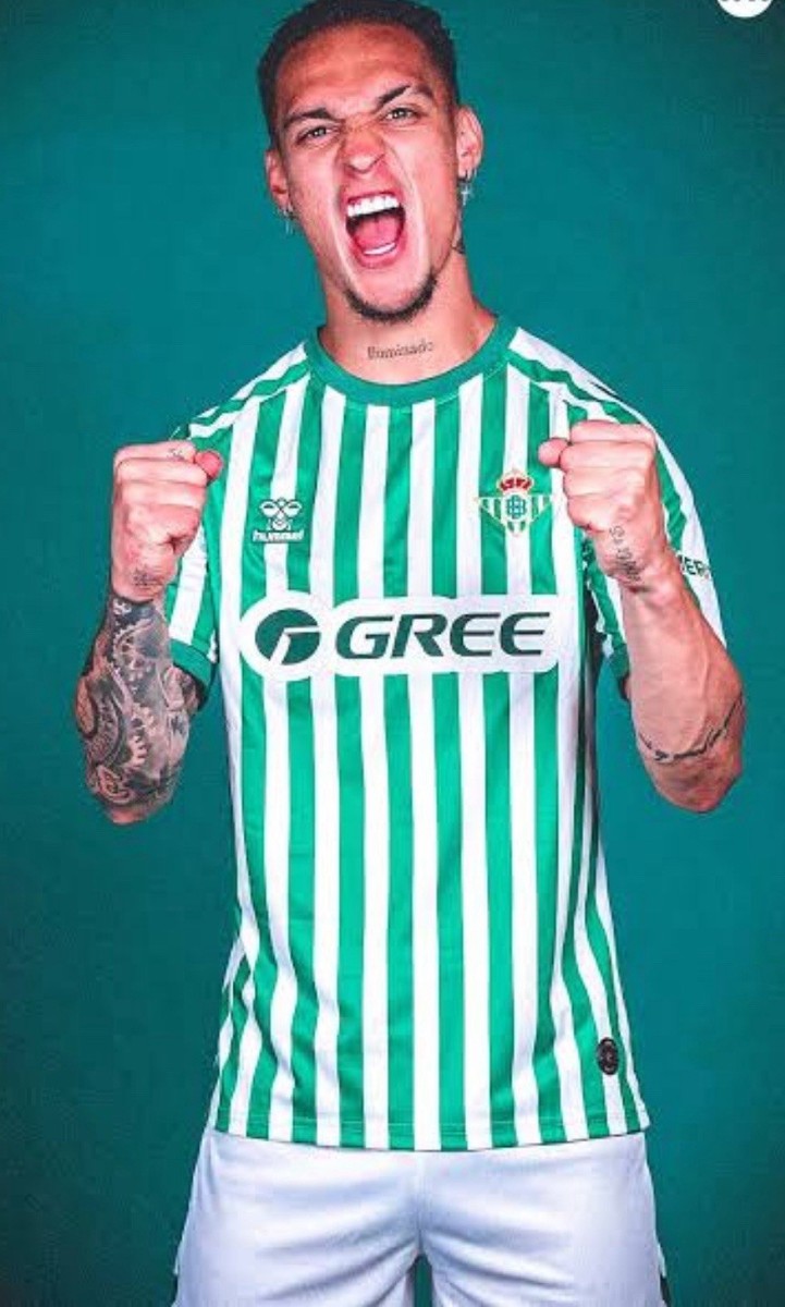 BNWT! #7 ANTONY Real BETIS x Hummel SPECIAL EDITION UECL Final