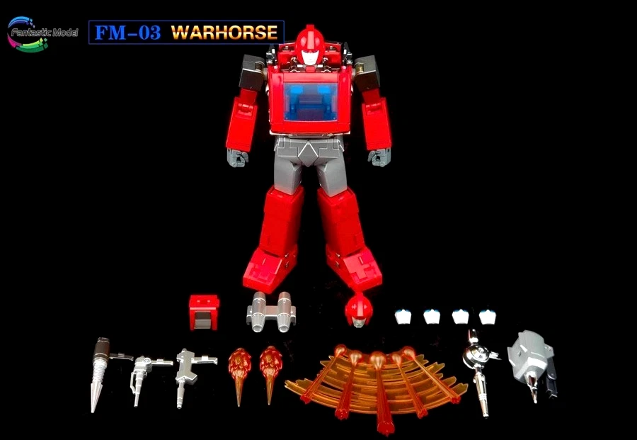 IN ARRIVO ITALY Fantastic Model by FansToys FM-03 WARHORSE aka IRONHIDE FM03 NEW - Immagine 2 di 4
