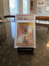 2024 Panini Select Score Select Throwback Jalen Hurts Gold /10 PSA 10 POP 1🔥