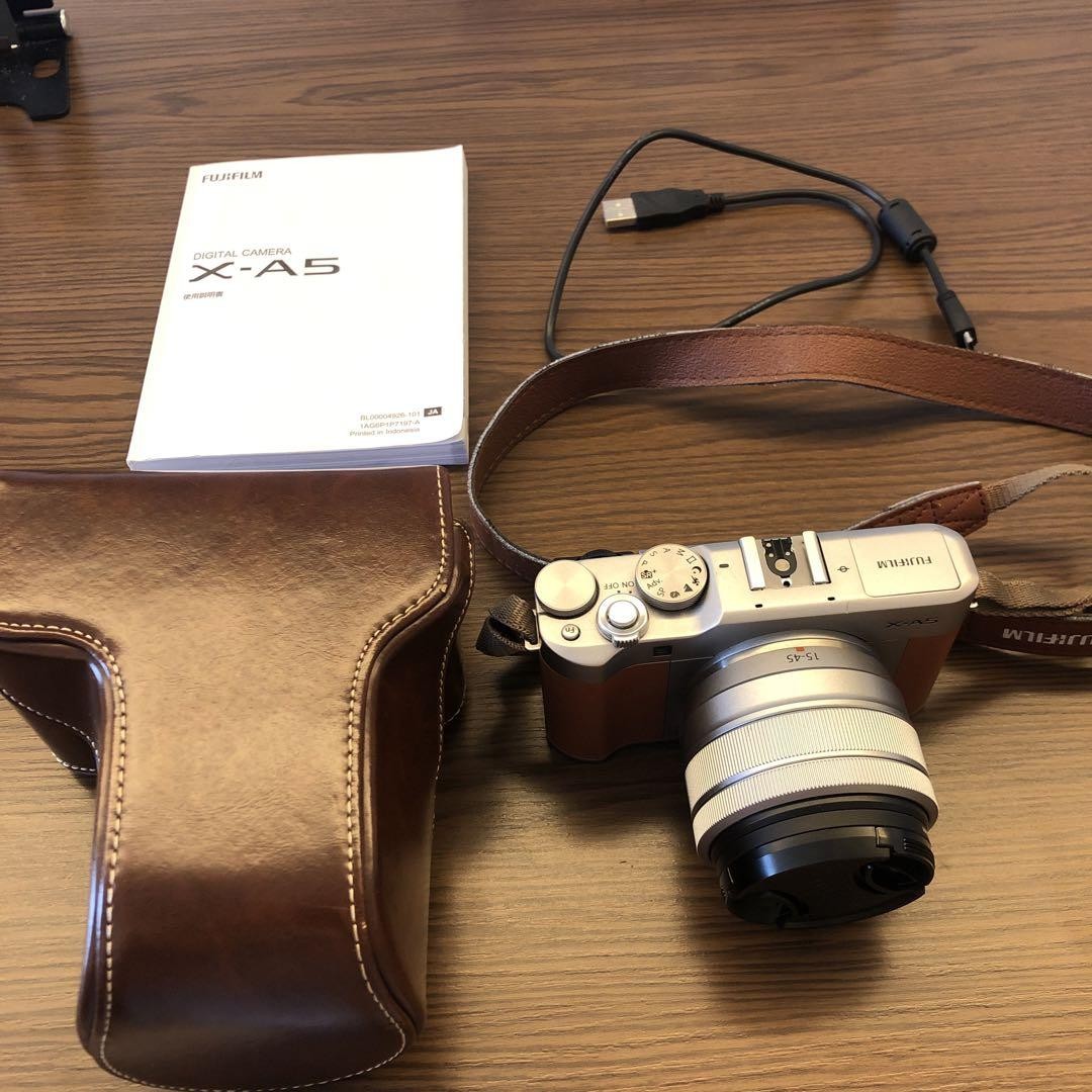 Fujifilm X-A5 Mirrorless Camera with XF 15-45mm Lens, OIS, Used