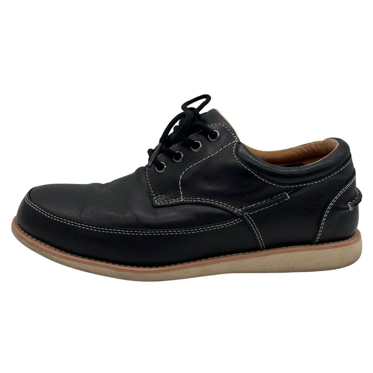 Hawkins Traveller Ice Tech Leather Shoes Mens 7 Black Hawkins Traveller Ice Tech Leather Shoes Mens 7 Black