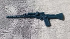 ORIGINAL Vintage STAR WARS Gun Blaster IG-88 RIFLE Blue Bounty Hunter