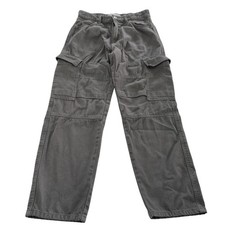 Bershka Pants Women Size 29 Grey Cargo Grunge...