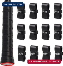 12 Pack Tennis Racket Grip Tape, Precut Anti Slip Tennis Grip Tape, Absorbent