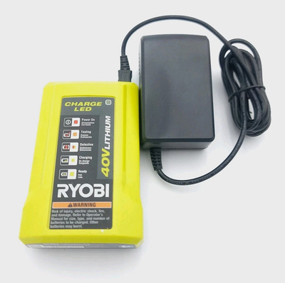 #ad RYOBI 40V Lithium Battery Charger OP404 – Genuine TESTED amp; Works $10.77