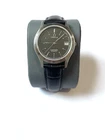 Vintage Omega Seamaster 1425 Black Embossed Dial Men’s Quartz Watch