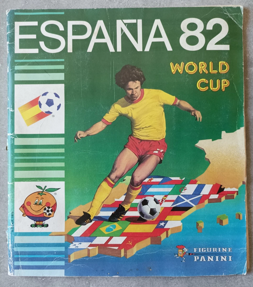 PRESENTOIR PORTE CLES SECURITE TRAC ESPANA 82 EQUIPE DE FRANCE PLATINI no panini