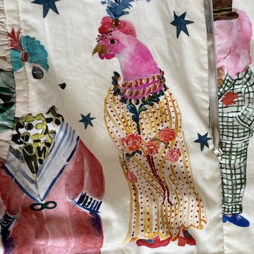 NWT Pink Rooster Artist Collaboration Girls Leila Dress Circus Animals Size 5 - Picture 10 of 14