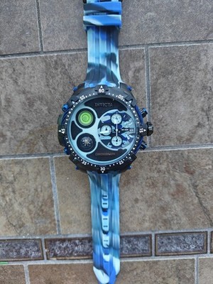 Invicta Coalition Forces Swiss Ronda 3540.D Caliber Men's Watch 54.5mm Blue Camo