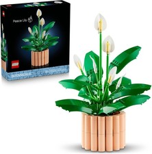 LEGO� Botanicals Peace Lily 11504 Flower Decor Building Kit for Adults - Birthda