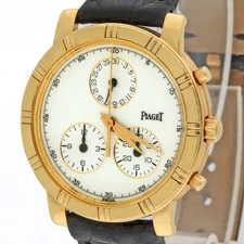 Piaget Dancer 18K Gold Haute Complication Chronograph 14013 Ladies Watch 30mm