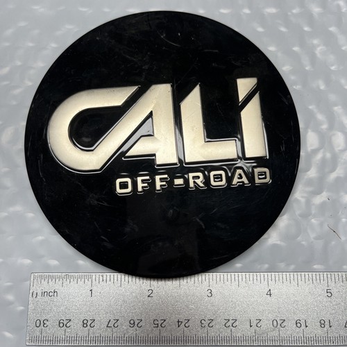 CALI Off-Road 12722012F-456 Wheel Center Rim Cap Hub Cover GLOSS BLACK ...