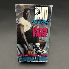 Shaq Attack - In Your Face: On and Off the Court (VHS) for sale
