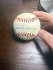Ted Williams signed American League Baseball