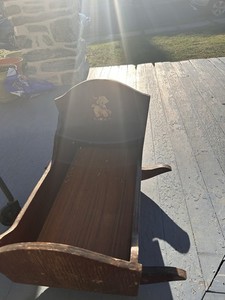 Infant Wooden Cradle