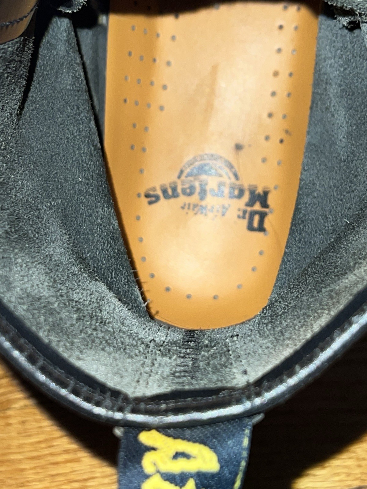 Doctor Martens Combat Boots Black Smooth Leather Doc Martens Size US 10 Women’s thumbnail 11