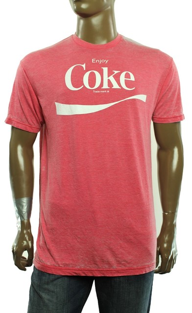 red coke shirt