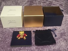 ESTEE LAUDER HARRODS SOLID PERFUME Bear COMPACT 2010 boxed RARE limited edition
