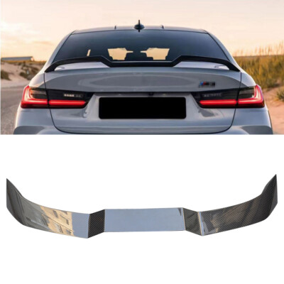 For BMW G80 M3 G82 M4 2021-Up Dry Carbon Fiber VSR Style Trunk Wing Spoiler Lip