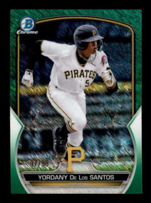 YORDANY DE LOS SANTOS 2023 BOWMAN CHROME #BCP-121 GREEN