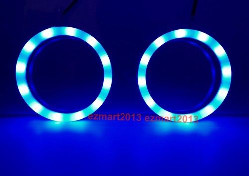 for Chevrolet Impala 1958-1976 head Dream color Chasing RGB halo ring flowing - Picture 17 of 19