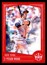 2018 Diamond Kings Tyler Wade Rookie Red Frame #97 - New York Yankees