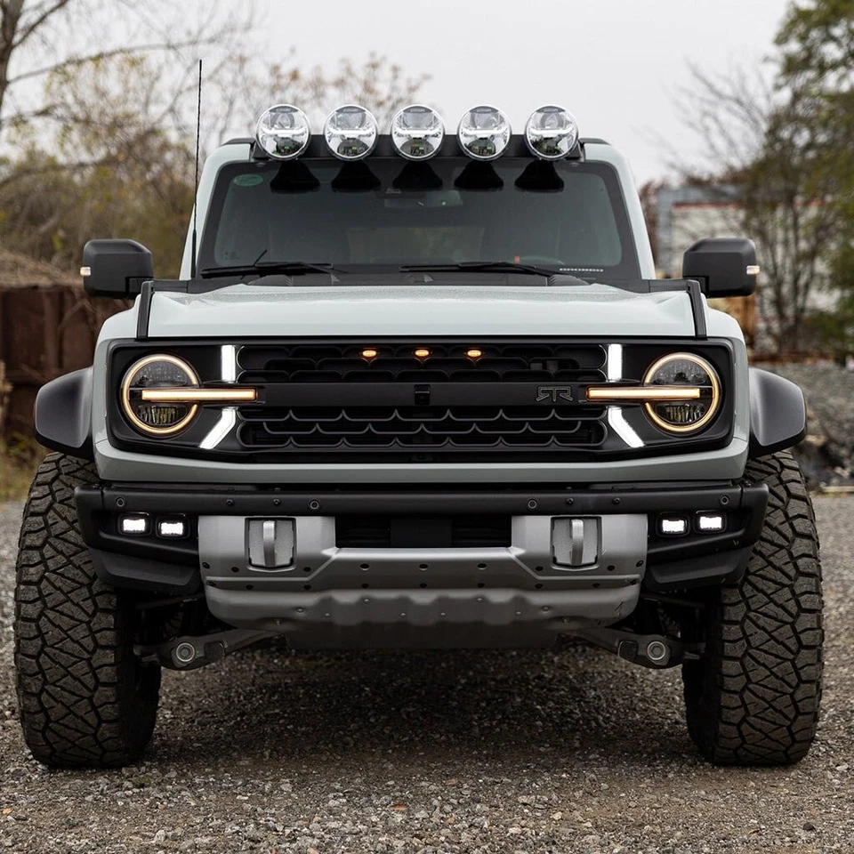RTR Grille w/ Signature LED Lighting (22+ Bronco Raptor) - Image 2 of 2