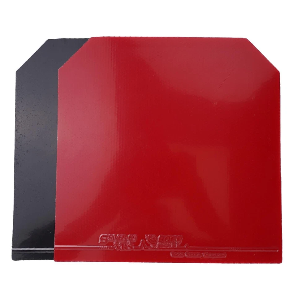 2pcs Table Tennis Rubber With Sponge Fit For Ping Pong Paddle Racket 2.1mm New - Image 3 of 4