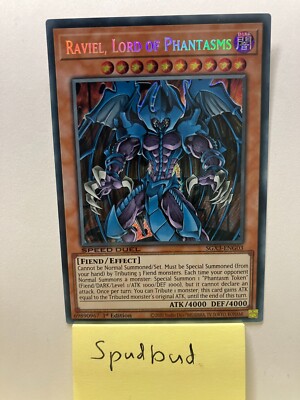 Raviel, Lord Of Phantasms Secret Rare SGX3-ENG03 (LP 1st Ed)