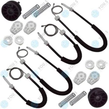 For Renault Megane II Window Regulator Repair Kit - SET Rear Left + Right  