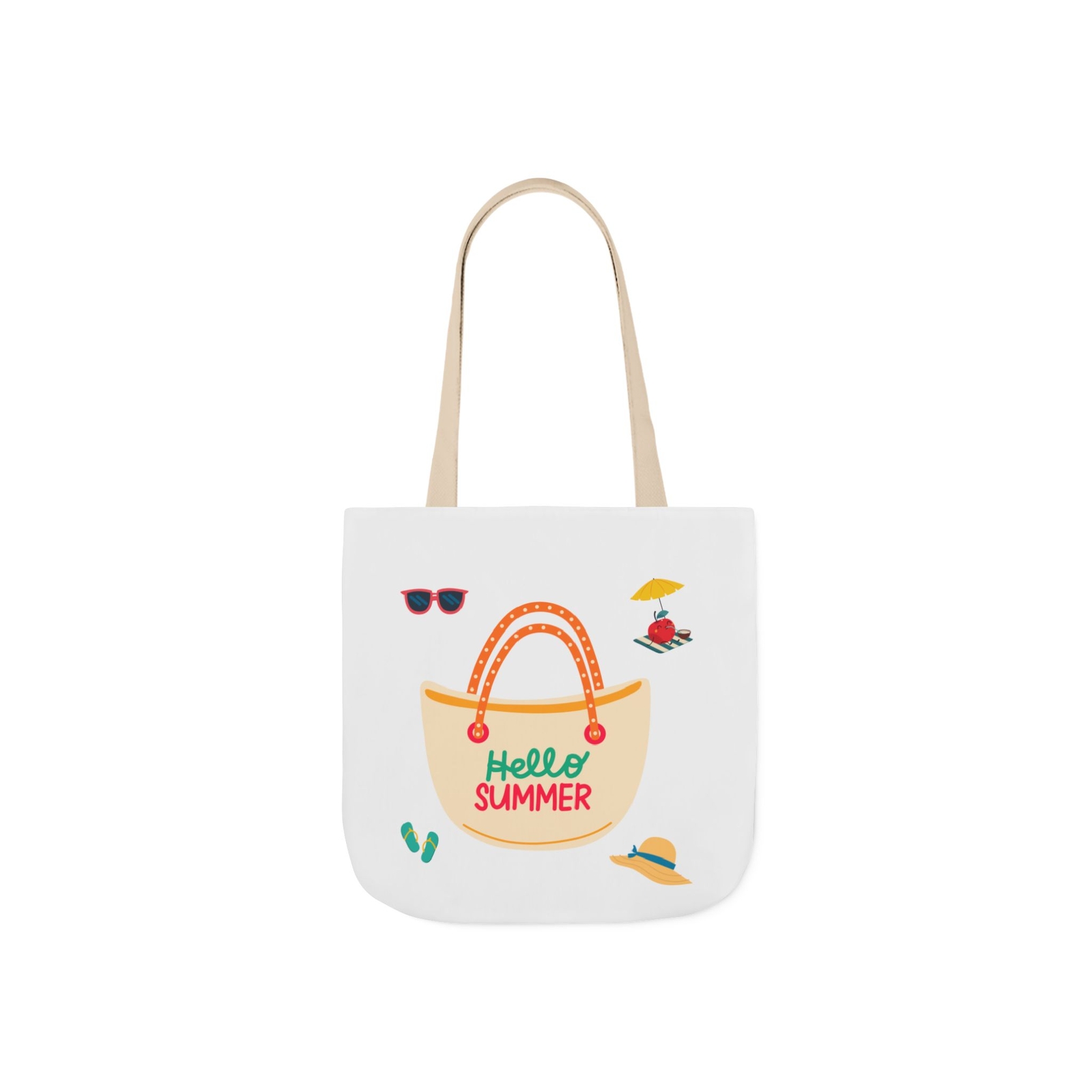 Eco-Friendly Summer Beach Tote Bag for Shopping and Travel
