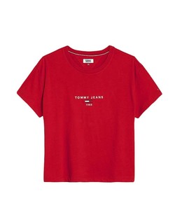 red tommy jeans t shirt