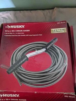 1 2 in x 50 ft drain auger