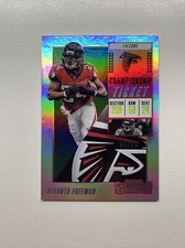 2018 Panini Contenders Football Devonta Freeman Championship Ticket /99 95