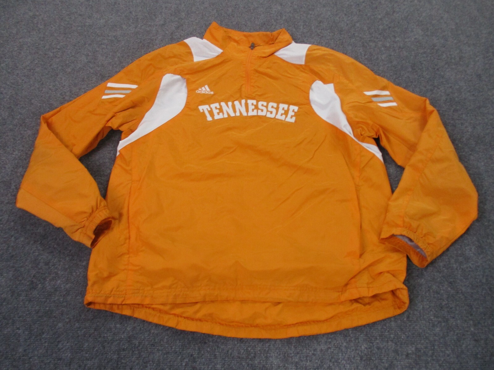Tennessee Vols Jacket Adult L Bomber Adidas Windbreaker Lightweight