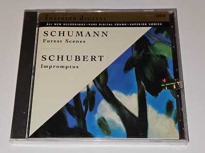 *NEW/SEALED* Schumann ''Forest Scenes'' / Schubert ''Impromptus'' CD Shakin/Jegorov