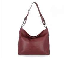 Harley Davidson Women's Rebel Pebble H-D Bucket Hobo Bag Red MHW059/20