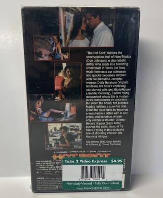 The Hot Spot (VHS, 1991) for sale online